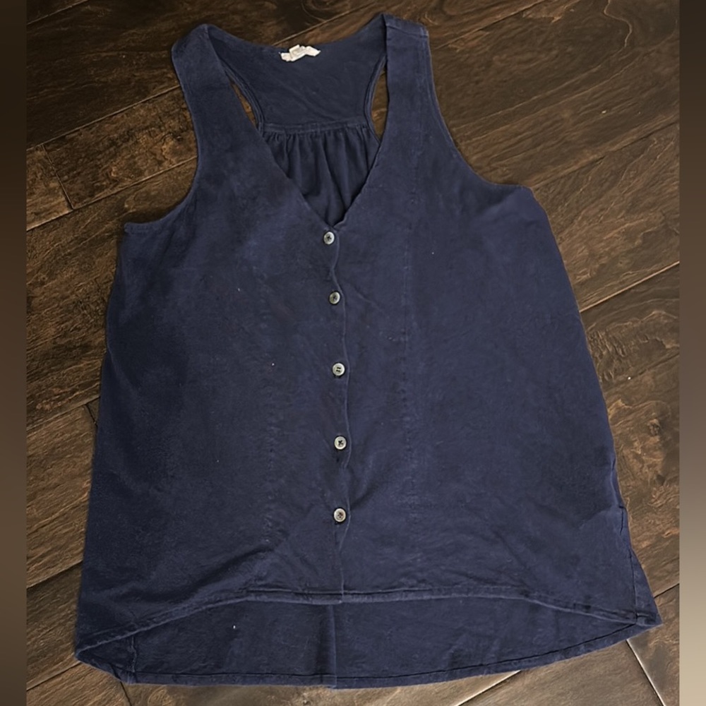 Worn Navy Soft Joie Tank Top, Size Small women’s size XS
